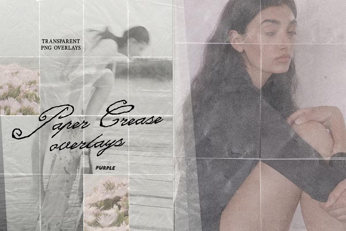Paper Crease Overlays