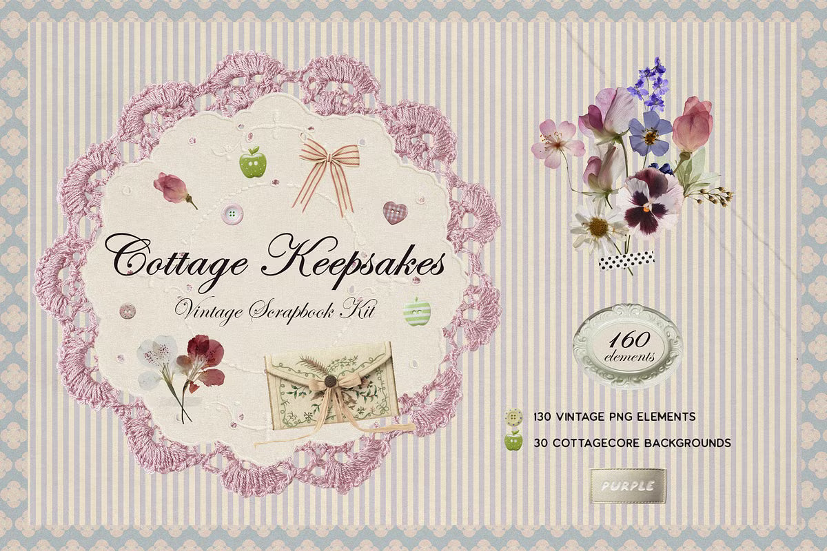 Cottage Keepsakes: Vintage Scrapbook