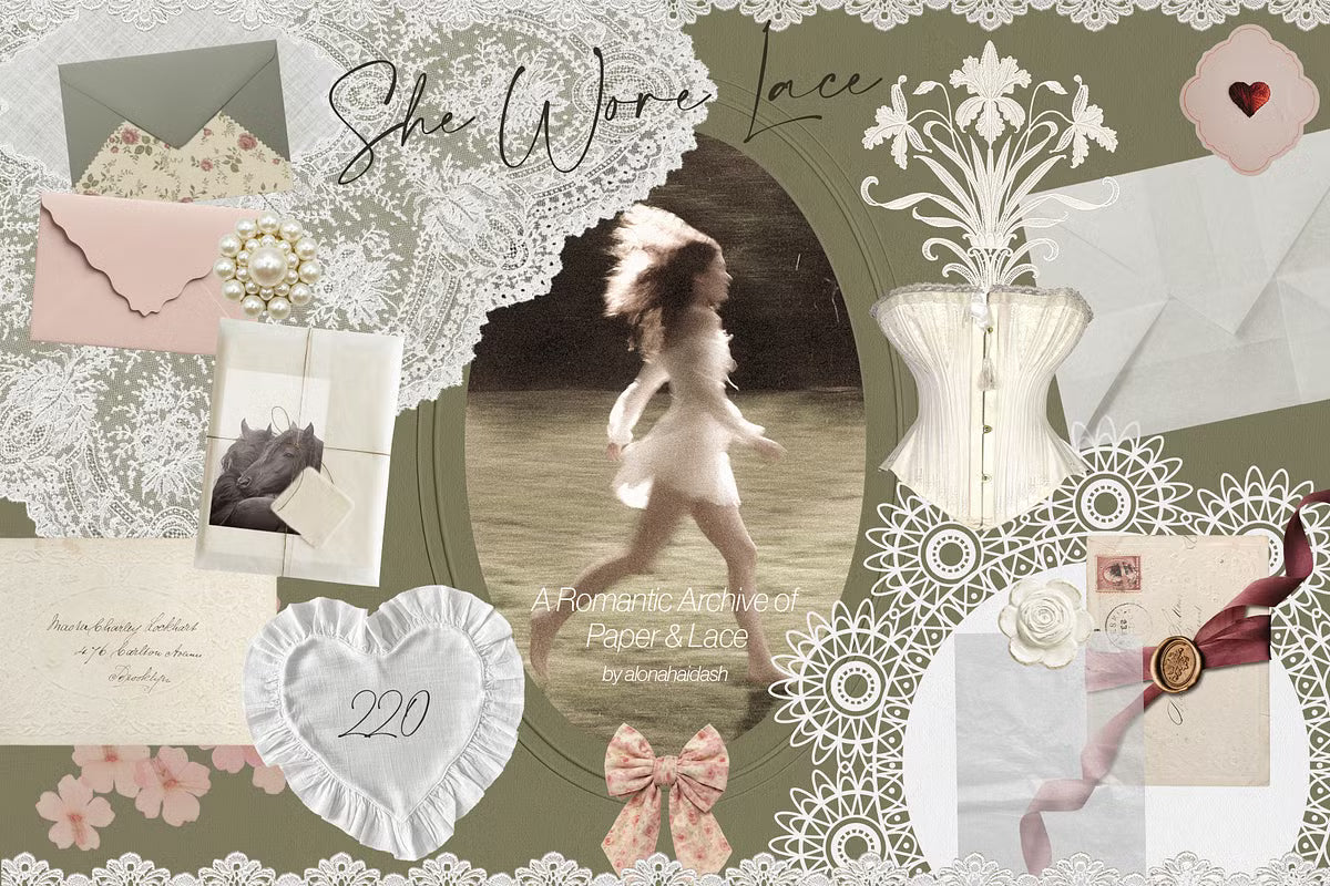 Romantic Archive of Paper & Lace